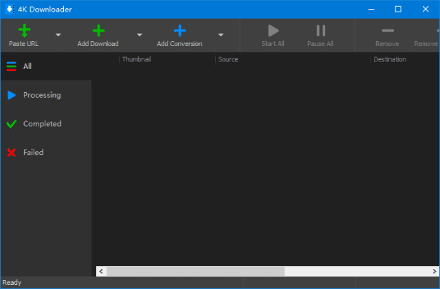 4K Downloader v6.5.17 便携版界面