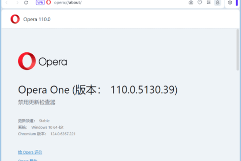 Opera Portable(Opera浏览器) v135.0.5973.92 官方便携版