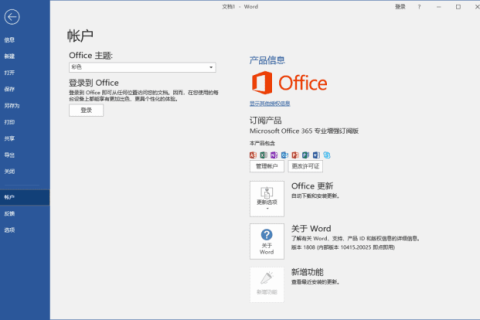 Office专业增强版2019(中文直装版)x64 v16.0.10417.20207 09月版