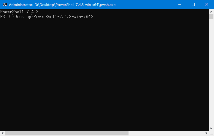 Windows PowerShell(命令行程序) v7.6.6 中文绿色版 软件截图