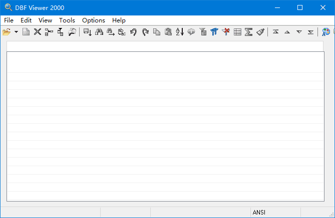DBF Viewer 2000(查看和编辑DBF文件) v9.30 便携版 软件截图