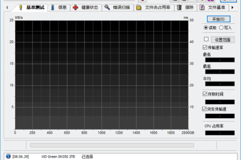 HD Tune（固态硬盘性能检测工具）Pro v6.10 汉化绿色版