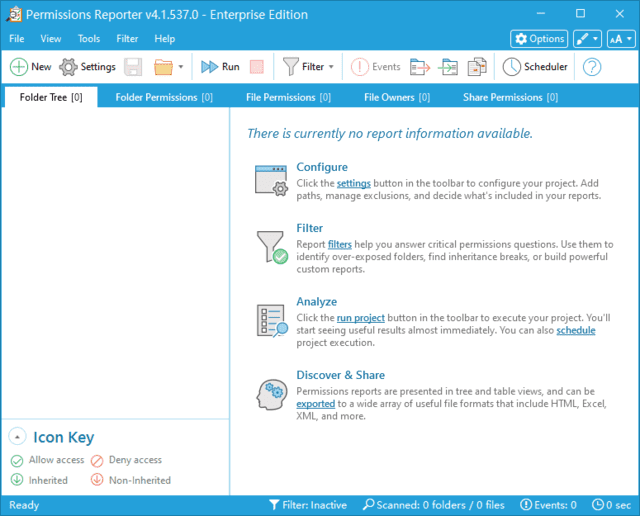 Permissions Reporter 5.6.709.0 NTFS 权限报告工具