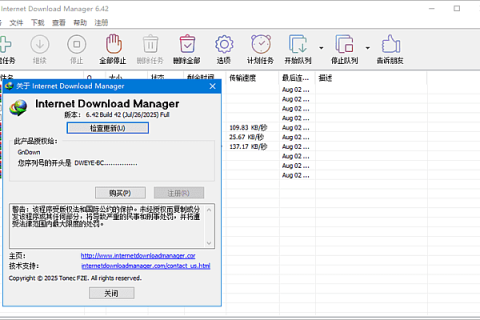 IDM下载器(Internet Download Manager) v6.43.11 中文直装版
